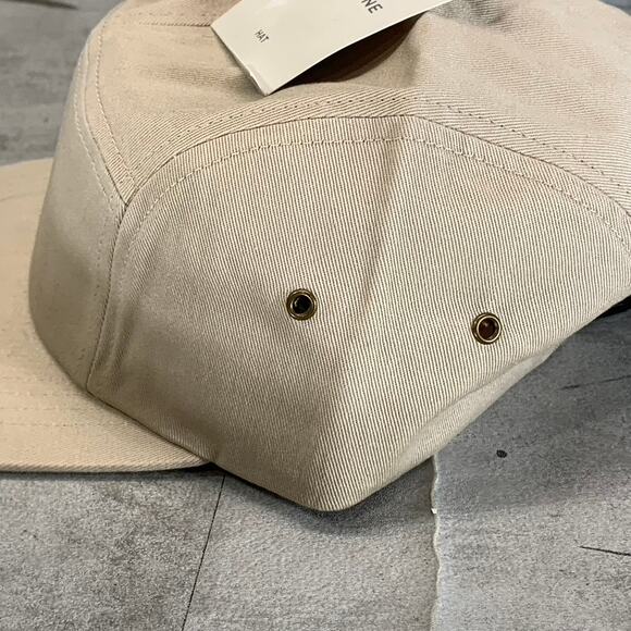 SUN+STONE Men's Brown Cord Solid Panel Adjustable Baseball Cap SZ OS - Picture 4 of 9